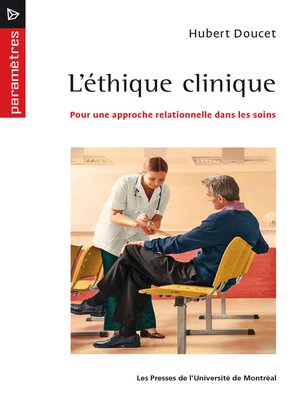 cover image of L'éthique clinique